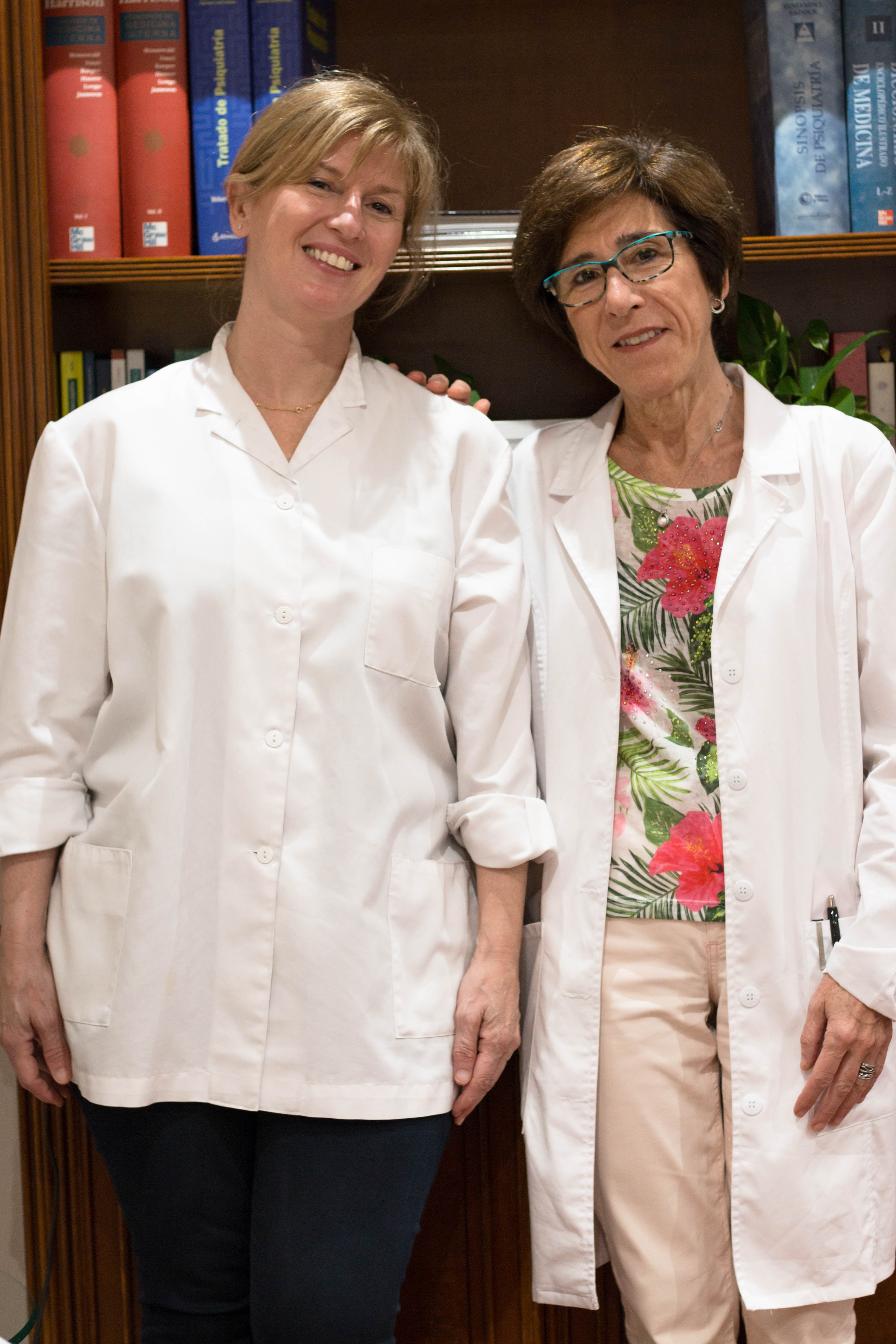 Isabel Simón y Margarita Martín