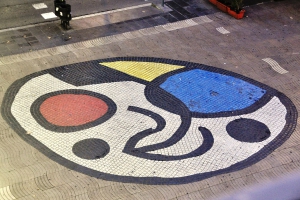 Barcelona mosaico _Joan_Miro